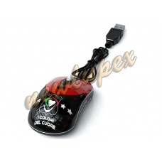 Mouse usb 2.0 "Cuore RossoNero"